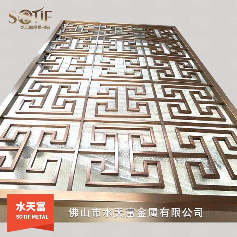 細說不銹鋼屏風(fēng)的種類 - 佛山水天富金屬制品